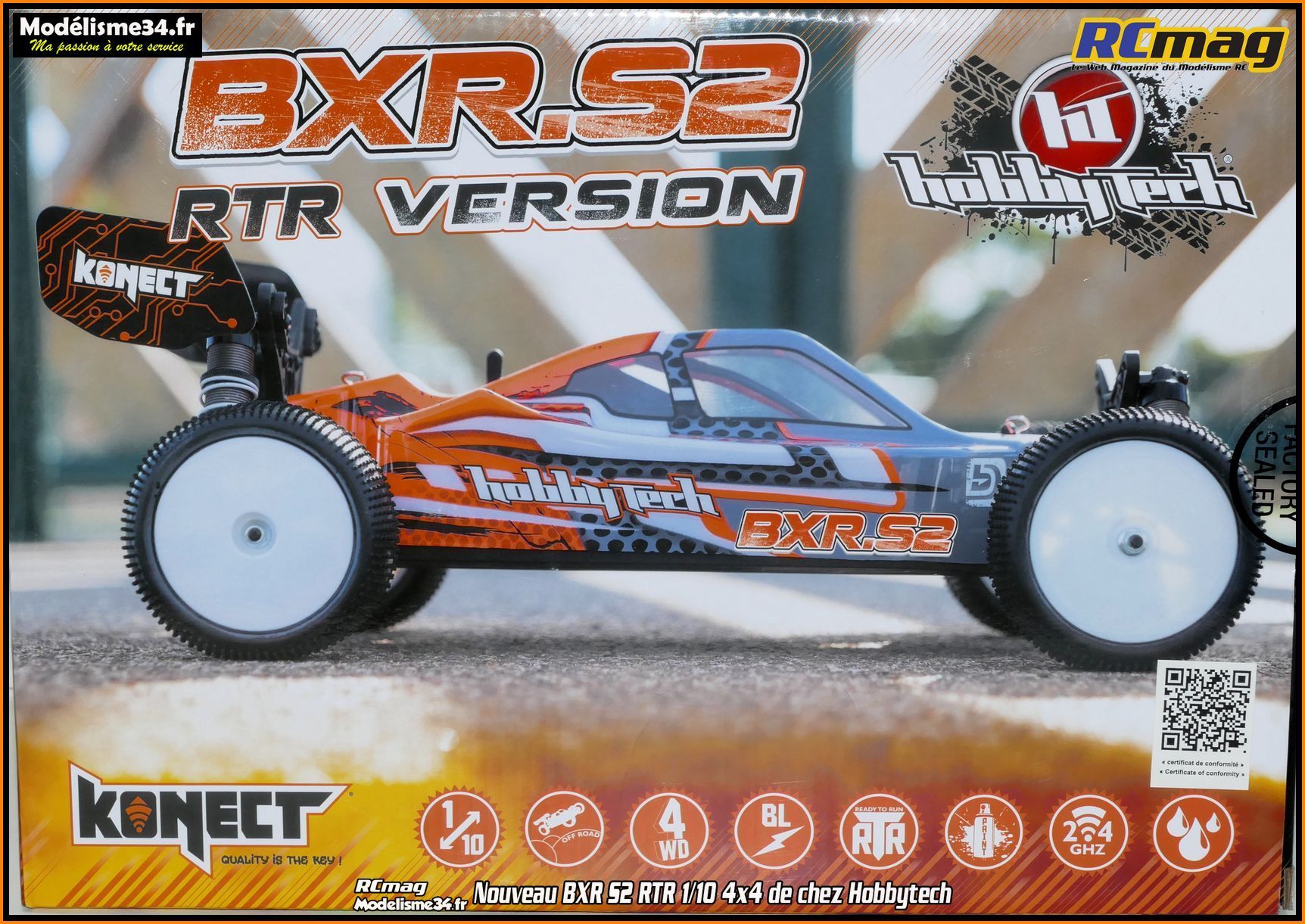 Découverte Du Nouveau BXR-S2 RTR De Chez Hobbytech